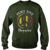 FUNNY VEGGIES AND PEACE T SHIRTS FOR VEGANS AND VEGETARIANS