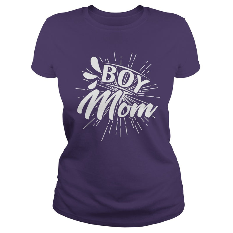 Cute Boy Mom T-Shirt Funny Birthday Gift for Halloween