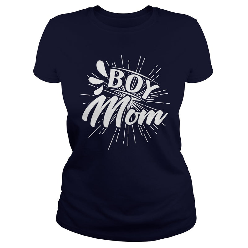 Cute Boy Mom T-Shirt Funny Birthday Gift for Halloween