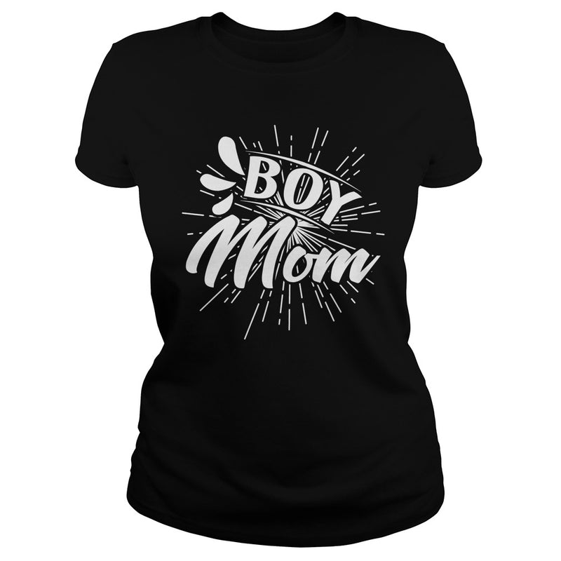 Cute Boy Mom T-Shirt Funny Birthday Gift for Halloween