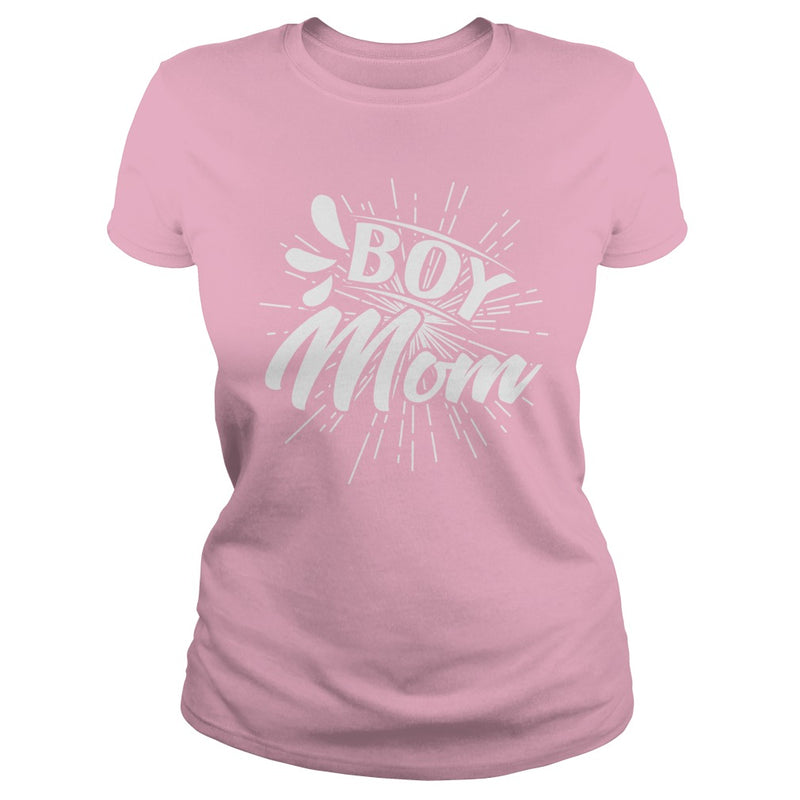 Cute Boy Mom T-Shirt Funny Birthday Gift for Halloween