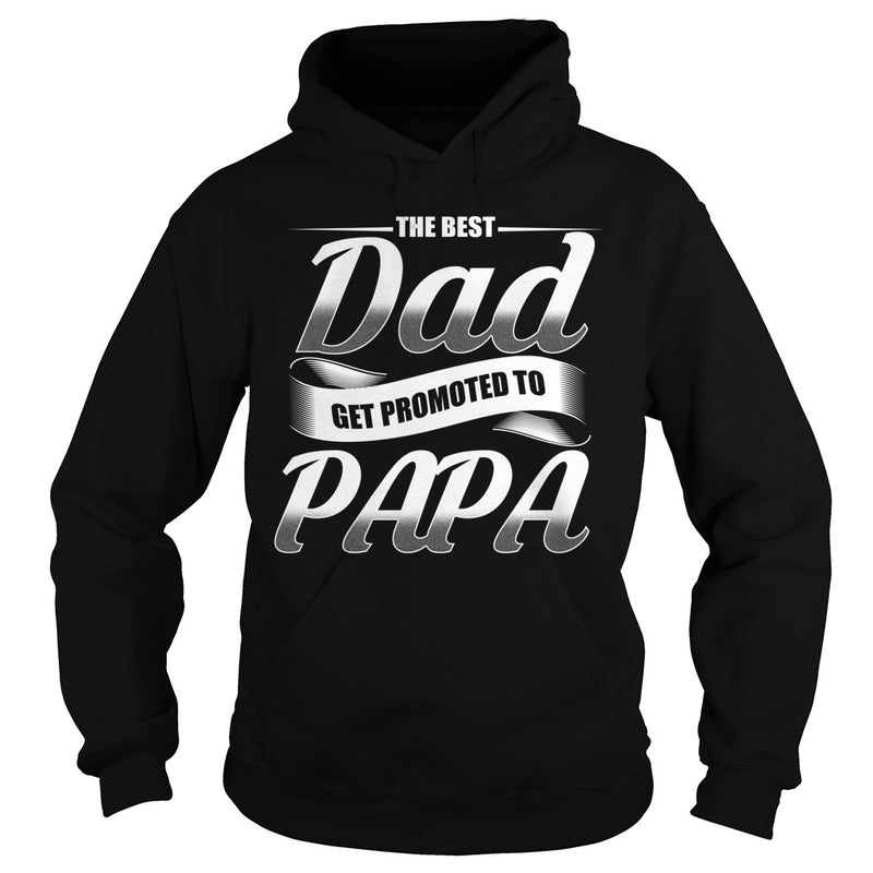 Promoted To Papa Shirt Grandpa Announcement T Shirt 1