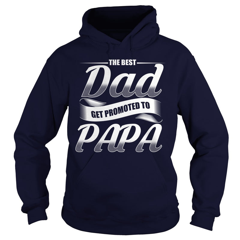 Promoted To Papa Shirt Grandpa Announcement T Shirt 1