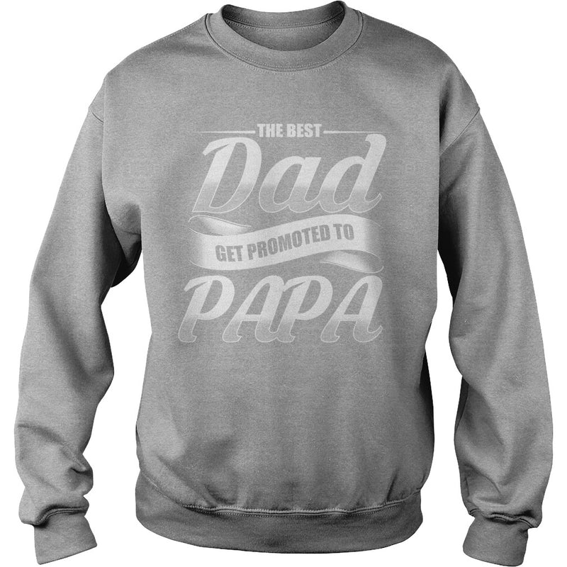 Promoted To Papa Shirt Grandpa Announcement T Shirt 1