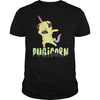 Pugicorn T-Shirt  Pug Lovers Tee Funny Birthday Gift