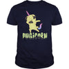 Pugicorn T-Shirt  Pug Lovers Tee Funny Birthday Gift