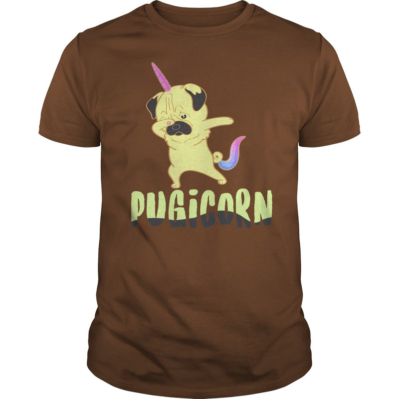 Pugicorn T-Shirt  Pug Lovers Tee Funny Birthday Gift