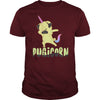 Pugicorn T-Shirt  Pug Lovers Tee Funny Birthday Gift