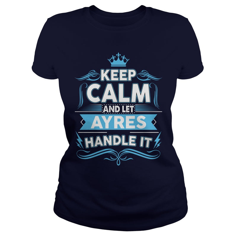 Keep calm AYRES  AYRES tshirt