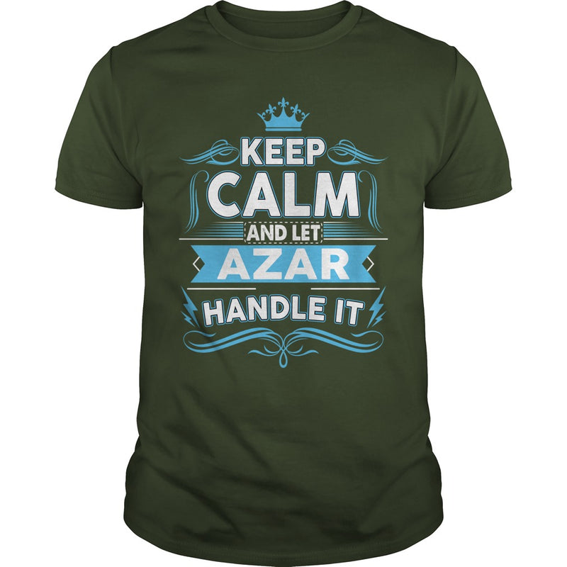 Keep calm AZAR  AZAR tshirt