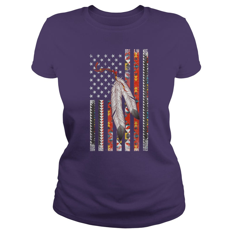 NATIVE AMERICAN VETERAN T-SHIRTS FOR MEN OR WOMEN