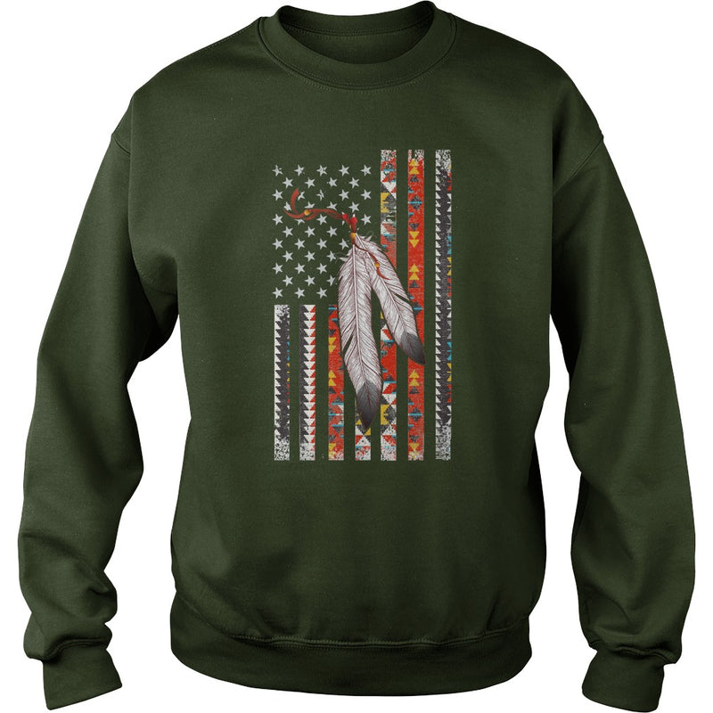 NATIVE AMERICAN VETERAN T-SHIRTS FOR MEN OR WOMEN