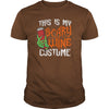THIS IS MY SCARY WINE COSTUME T SHIRT HALLOWEEN SHIRT