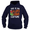 THIS IS MY SCARY WINE COSTUME T SHIRT HALLOWEEN SHIRT