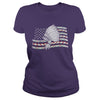 NATIVE AMERICAN T SHIRT NATIVE IN MY FLAG US T SHIRT