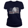 NATIVE AMERICAN T SHIRT NATIVE IN MY FLAG US T SHIRT