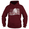 NATIVE AMERICAN T SHIRT NATIVE IN MY FLAG US T SHIRT