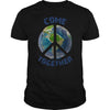 COME TOGETHER EARTH LOVE - PEACE ON EARTH WORLD PEACE T SHIRT