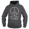 GIVE PEACE A CHANCE TEE FOR HIPPIES  BOOMERS  &amp; MILLENNIALS