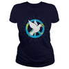 HAPPY INTERNATIONAL PEACE DAY WITH BIRD &amp; EARTH T-SHIRT
