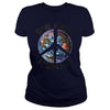 ONE RACE HUMAN - PEACE T SHIRT HAPPY PEACE DAY  GIFT