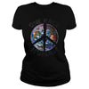 ONE RACE HUMAN - PEACE T SHIRT HAPPY PEACE DAY  GIFT