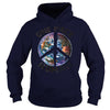 ONE RACE HUMAN - PEACE T SHIRT HAPPY PEACE DAY  GIFT
