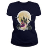 WITCH DANCE UNDER THE MOON T SHIRT HALLOWEEN SHIRT