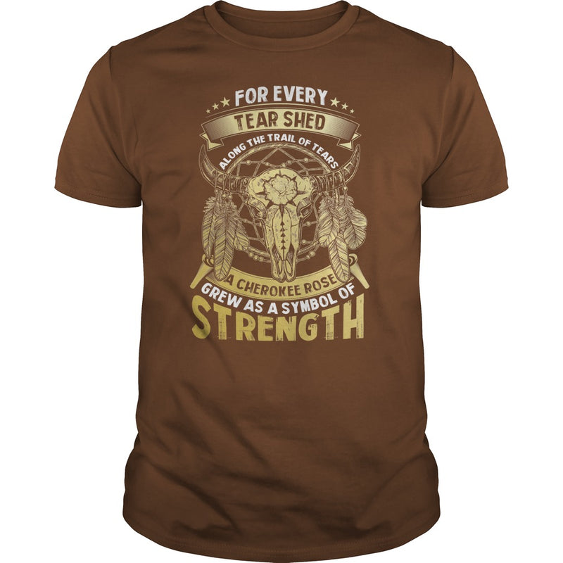 NATIVE AMERICAN TSHIRT  A CHEROKEE ROSE TSHIRT