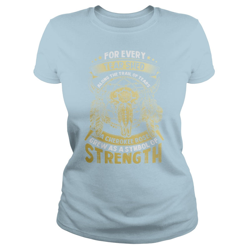 NATIVE AMERICAN TSHIRT  A CHEROKEE ROSE TSHIRT