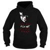 RED BALLOON WE ALL FLOAT DOWN CLOWN HORROR HALLOWEEN T-SHIRT