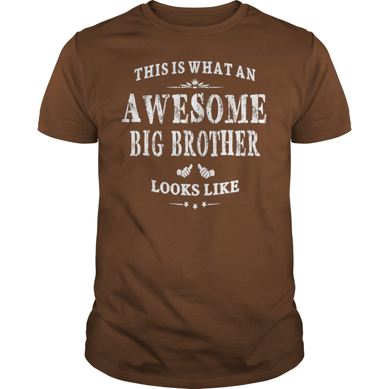 THIS IS WHAT AN AWESOME BIG BROTHER LOOKS LIKE T-SHIRT