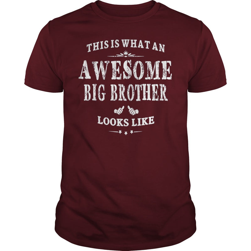 THIS IS WHAT AN AWESOME BIG BROTHER LOOKS LIKE T-SHIRT
