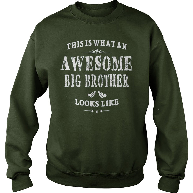 THIS IS WHAT AN AWESOME BIG BROTHER LOOKS LIKE T-SHIRT