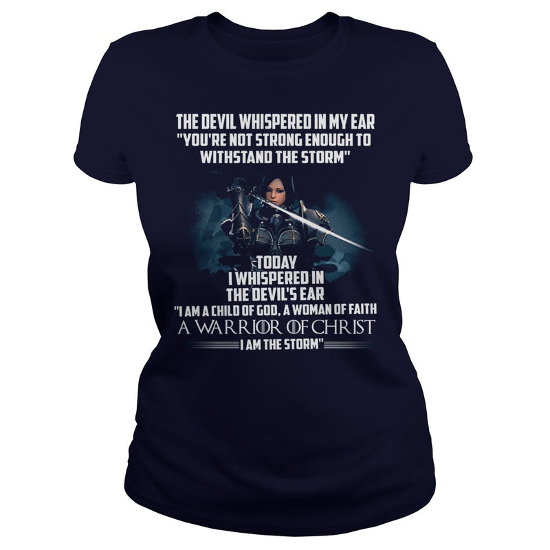 WOMENS I AM A CHILD OF GOD A WOMAN OF FAITH A WARRIOR OF CHRIST