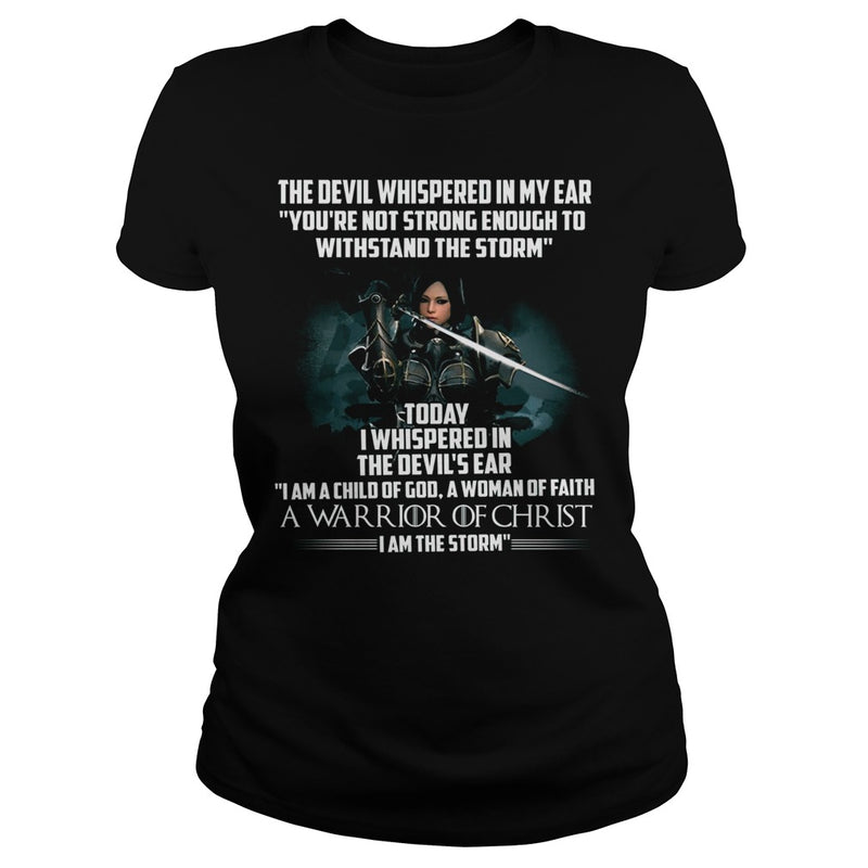 WOMENS I AM A CHILD OF GOD A WOMAN OF FAITH A WARRIOR OF CHRIST