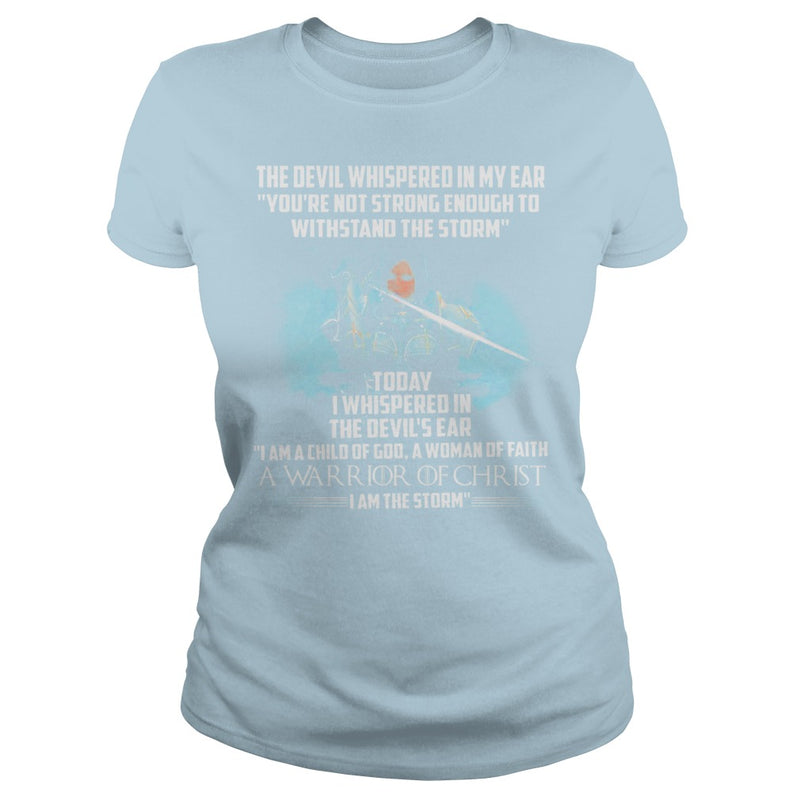 WOMENS I AM A CHILD OF GOD A WOMAN OF FAITH A WARRIOR OF CHRIST
