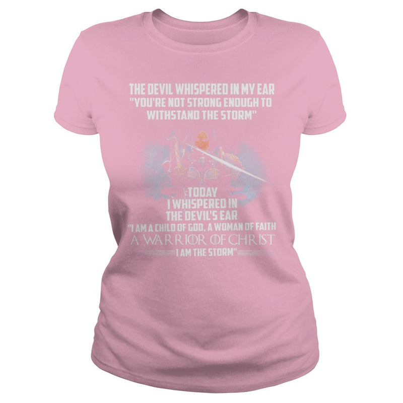 WOMENS I AM A CHILD OF GOD A WOMAN OF FAITH A WARRIOR OF CHRIST