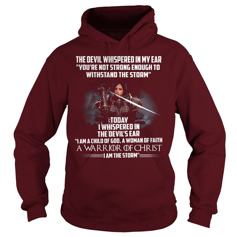 WOMENS I AM A CHILD OF GOD A WOMAN OF FAITH A WARRIOR OF CHRIST