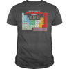 STAR A WARS PERIODIC TABLE OF ELEMENTS GRAPHIC T-SHIRT
