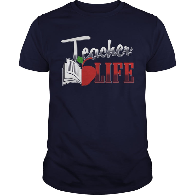 Teacher Life - Love Student Funny Read Book T Shirts