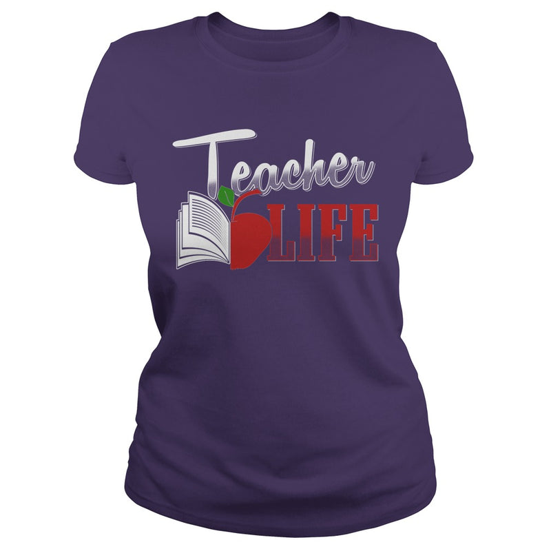 Teacher Life - Love Student Funny Read Book T Shirts