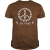 FLOWER PEACE SYMBOL T SHIRTS GIFT FOR PEACE DAY