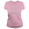 FLOWER PEACE SYMBOL T SHIRTS GIFT FOR PEACE DAY