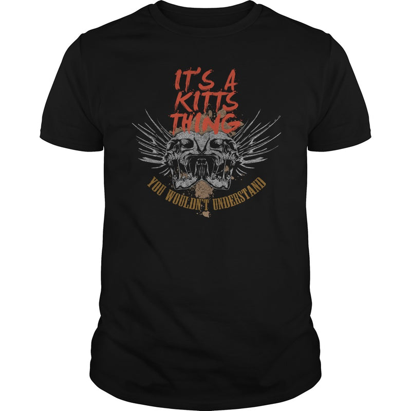 Funny Vintage Style Tshirt for KITTS