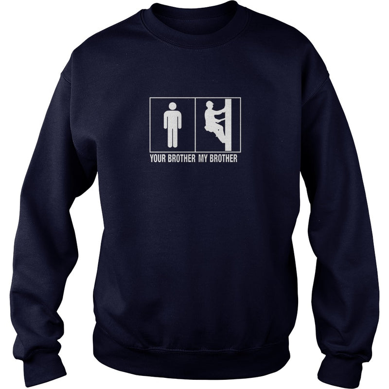 Awesome brother lineman pole shirt