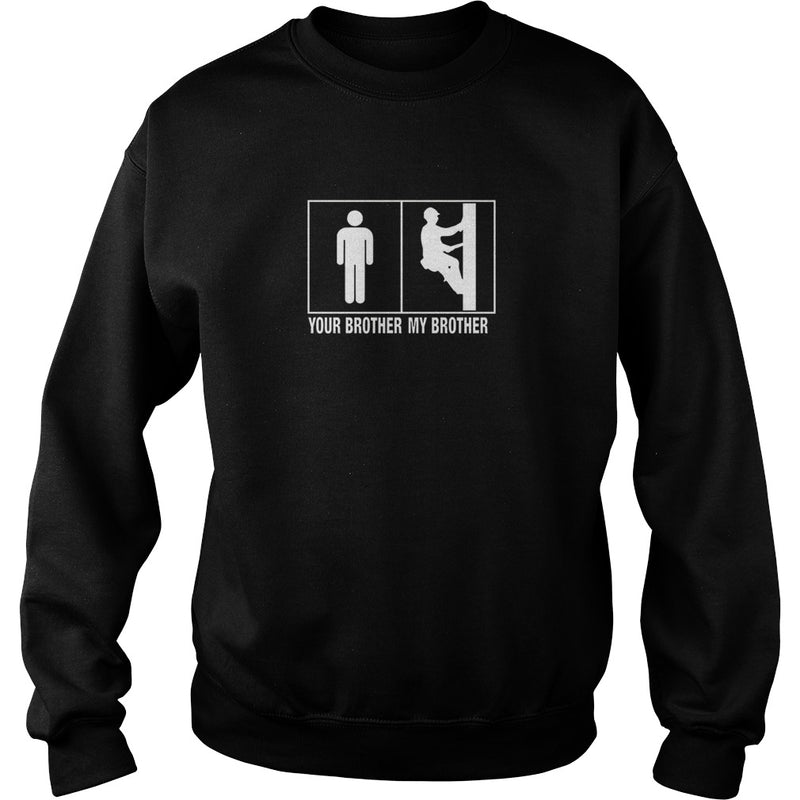 Awesome brother lineman pole shirt