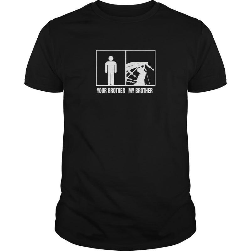 Awesome brother lineman shirt