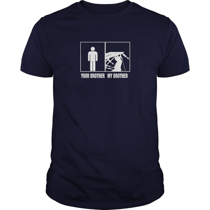 Awesome brother lineman shirt