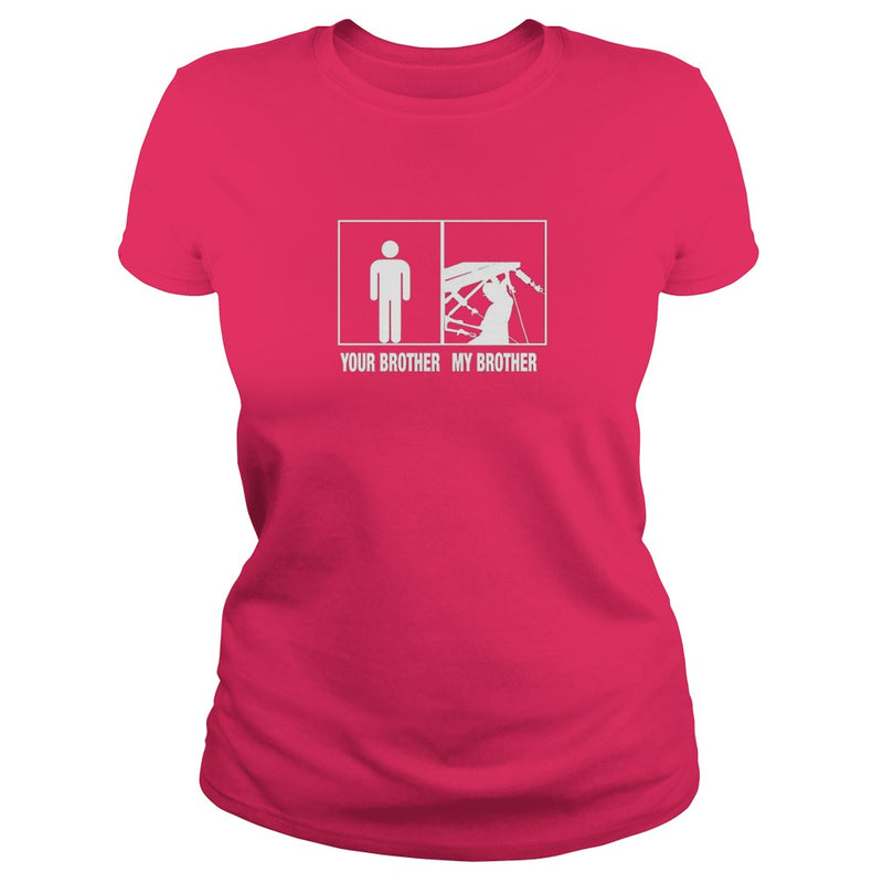 Awesome brother lineman shirt
